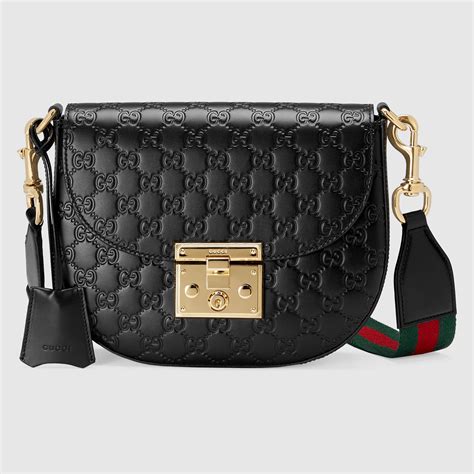 padlock gucci signature leather shoulder bag|Gucci padlock vs dionysus.